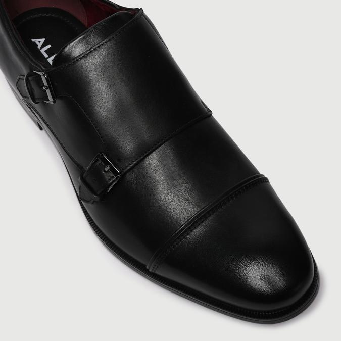 Zigofa-In Men's Black Loafers image number 5