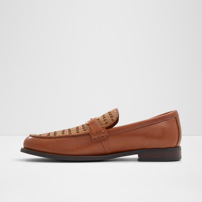 Idris Men's Cognac Dress Loafers image number 3