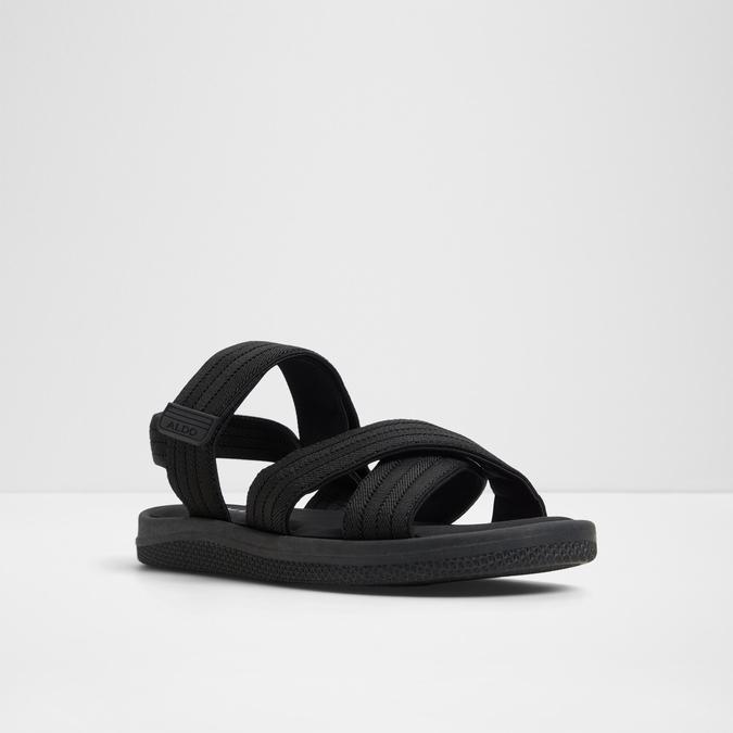 Keva-In Men's Black Strap Sandals image number 4