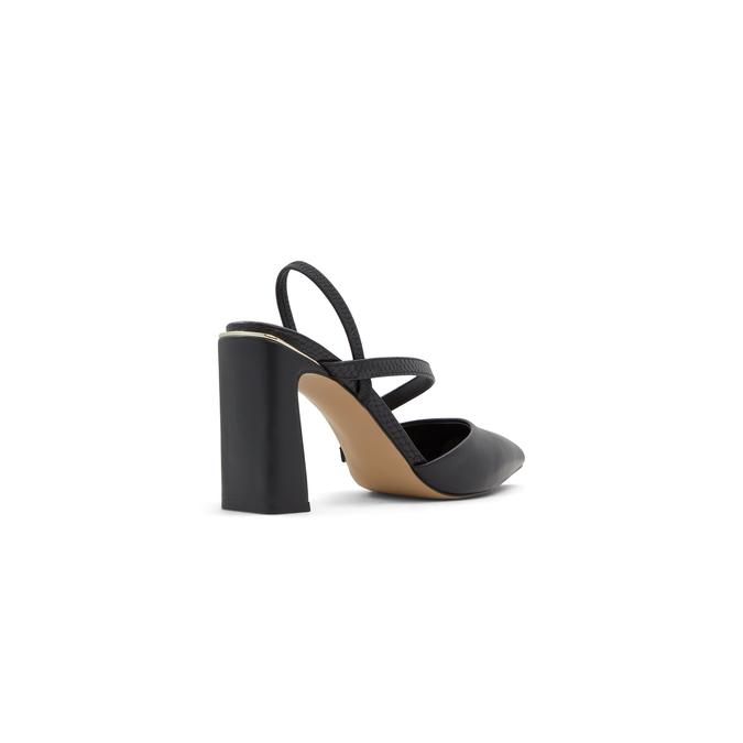 Call it Spring Faunaa Women's Black Block Heel Shoes image number 2