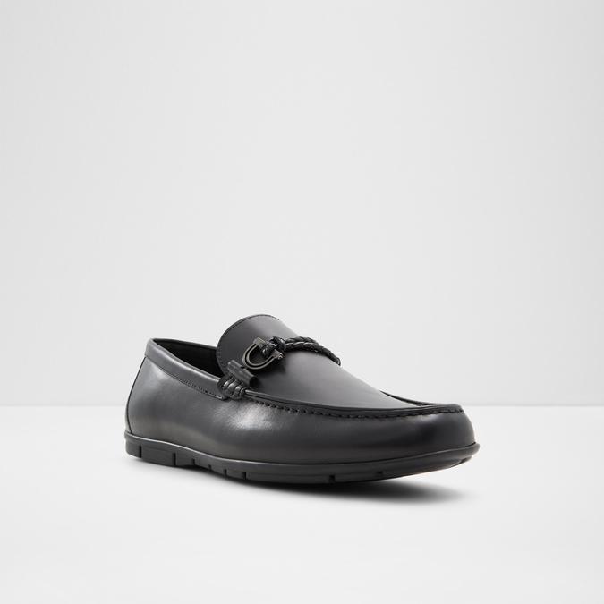 Leangelo Men's Black Moccasins image number 5