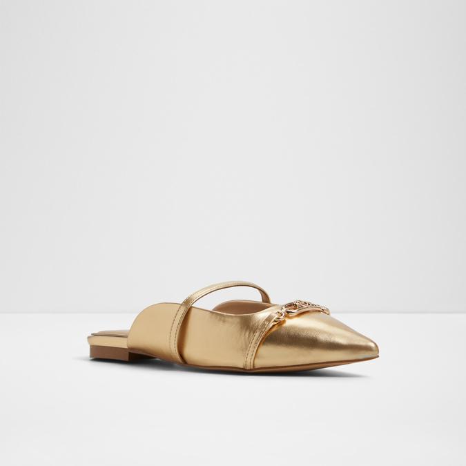 Marylune Women's Gold Ballerinas image number 4