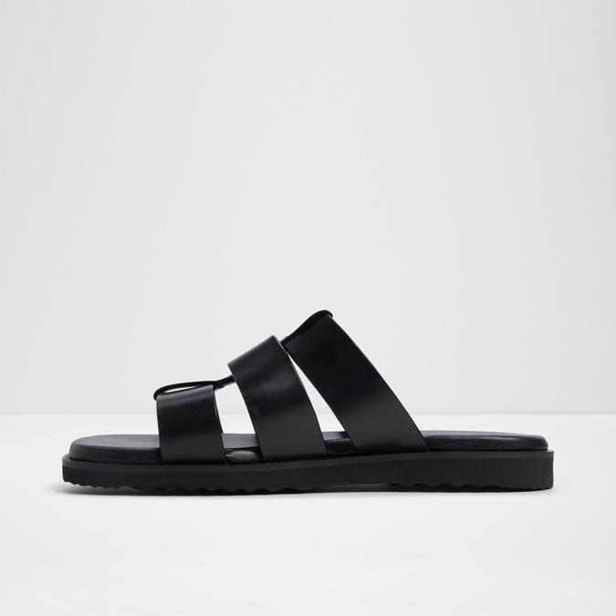 Light-In Men's Black Strap Sandals image number 3