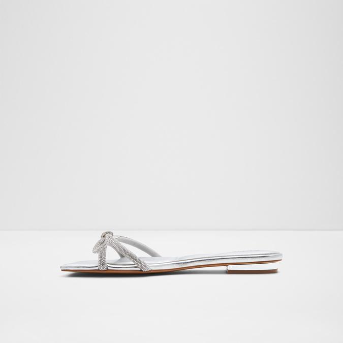 Eleonoreflat Women's Silver Flat Sandals | Aldo Shoes