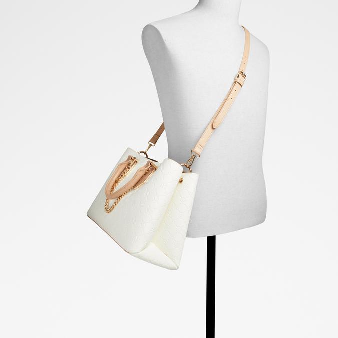 Baela Women's White Satchel image number 4