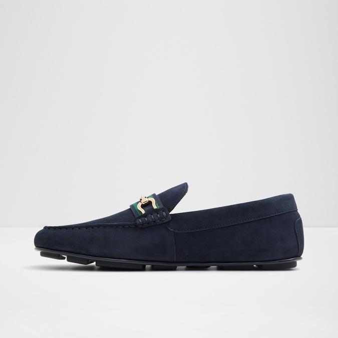 Spanner Men's Navy Moccasins image number 3