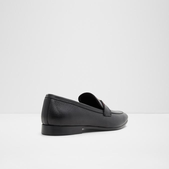 Leopaul Men's Black Loafers image number 2