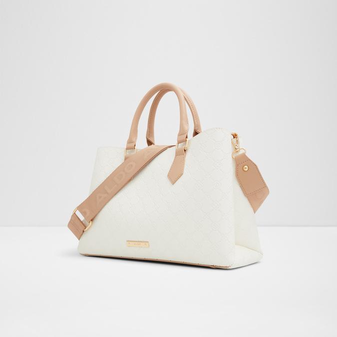 Baela Women's White Satchel