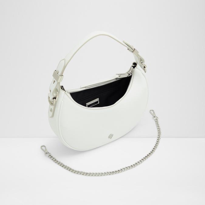 Charlisa Women's White Shoulder Bag image number 4