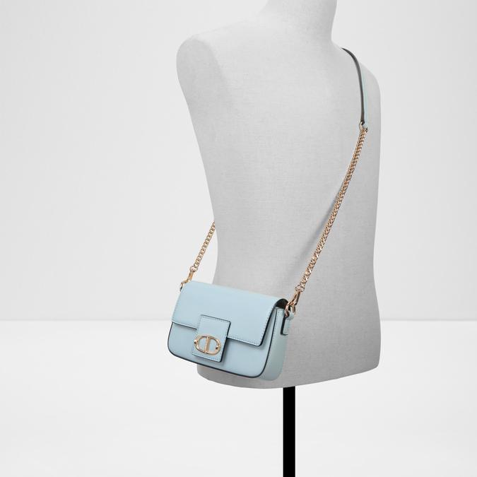 Exquisite Women's Blue Shoulder Bag image number 3