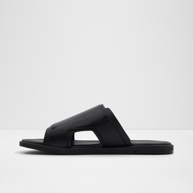 Shoresidea-In Men's Black Strap Sandals image number 3