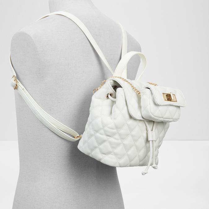 Ocaeli Women's White Backpack image number 3