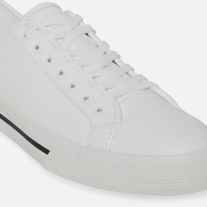 Strollen Men's White Sneakers image number 4