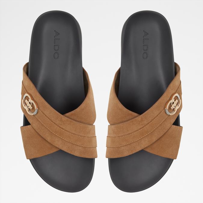 Delmar-In Men's Brown Strap Sandals