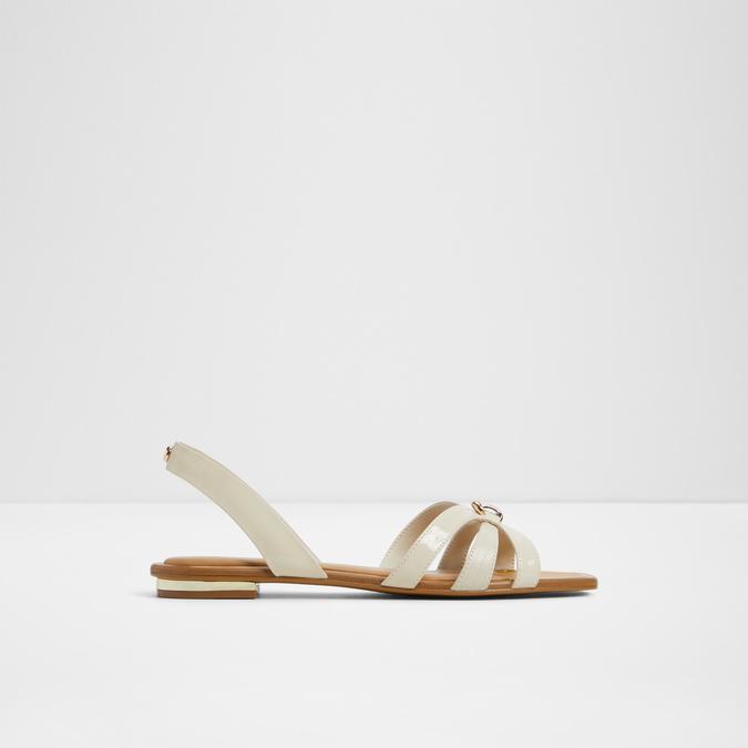 Marassita-In Women's White Flat Sandals image number 0