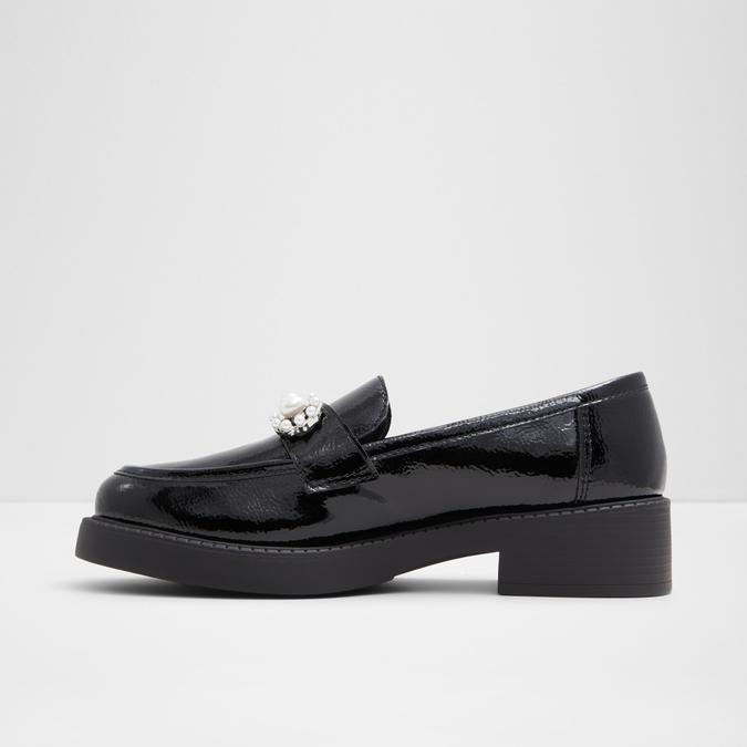 Dinara Women's Black Loafers image number 3