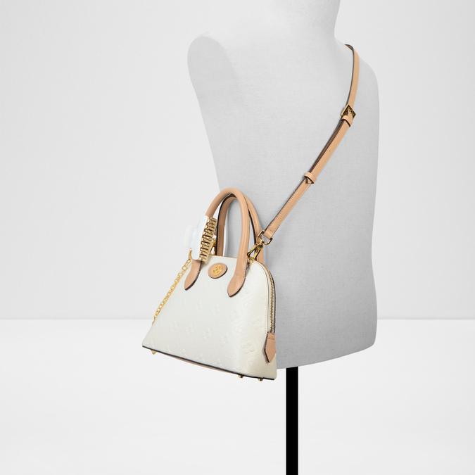 Eloisie Women's White Satchel image number 3