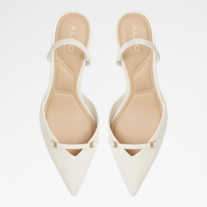 Nailah-In Women's White Pumps image number 1