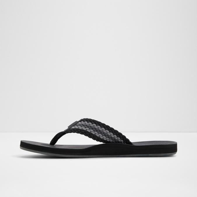 Adede-In Men's Black Strap Sandals image number 3