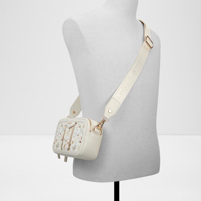 Masuma Women's White Cross Body image number 3