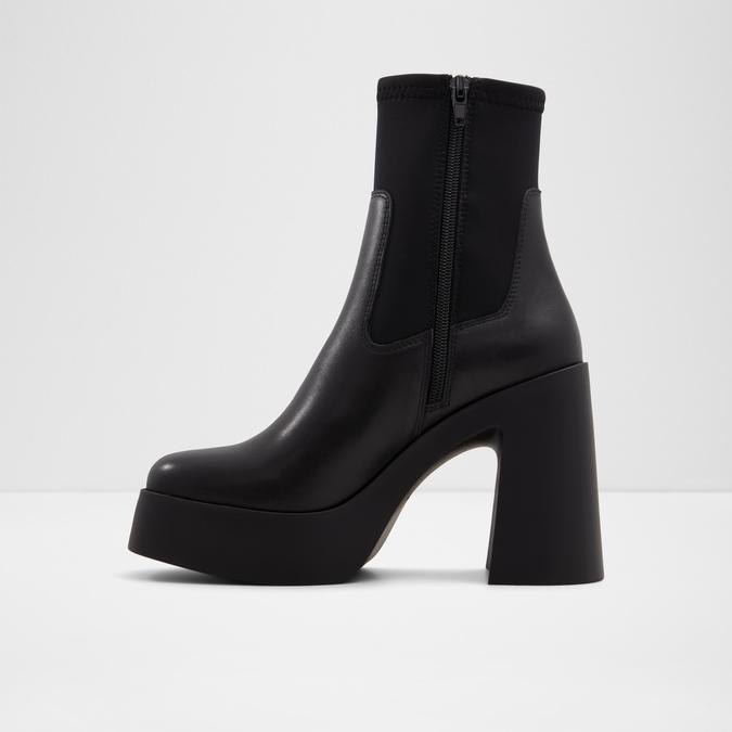 Cheviel Women's Black Ankle Boots image number 3