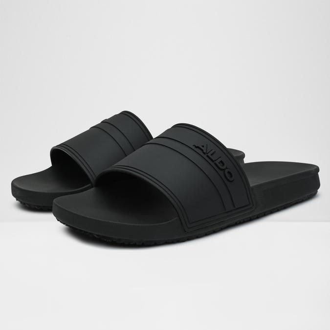 Dinmore-In Men's Black Strap Sandals image number 1