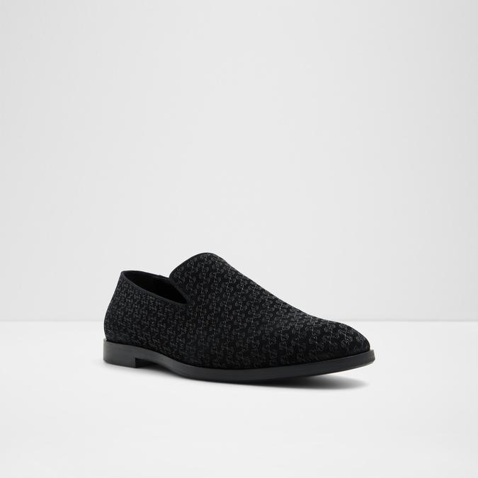 Bowyn Men's Black Loafers image number 4