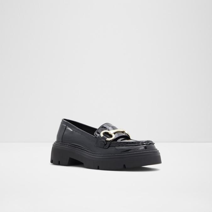 Miska-In Women's Black Loafers image number 4