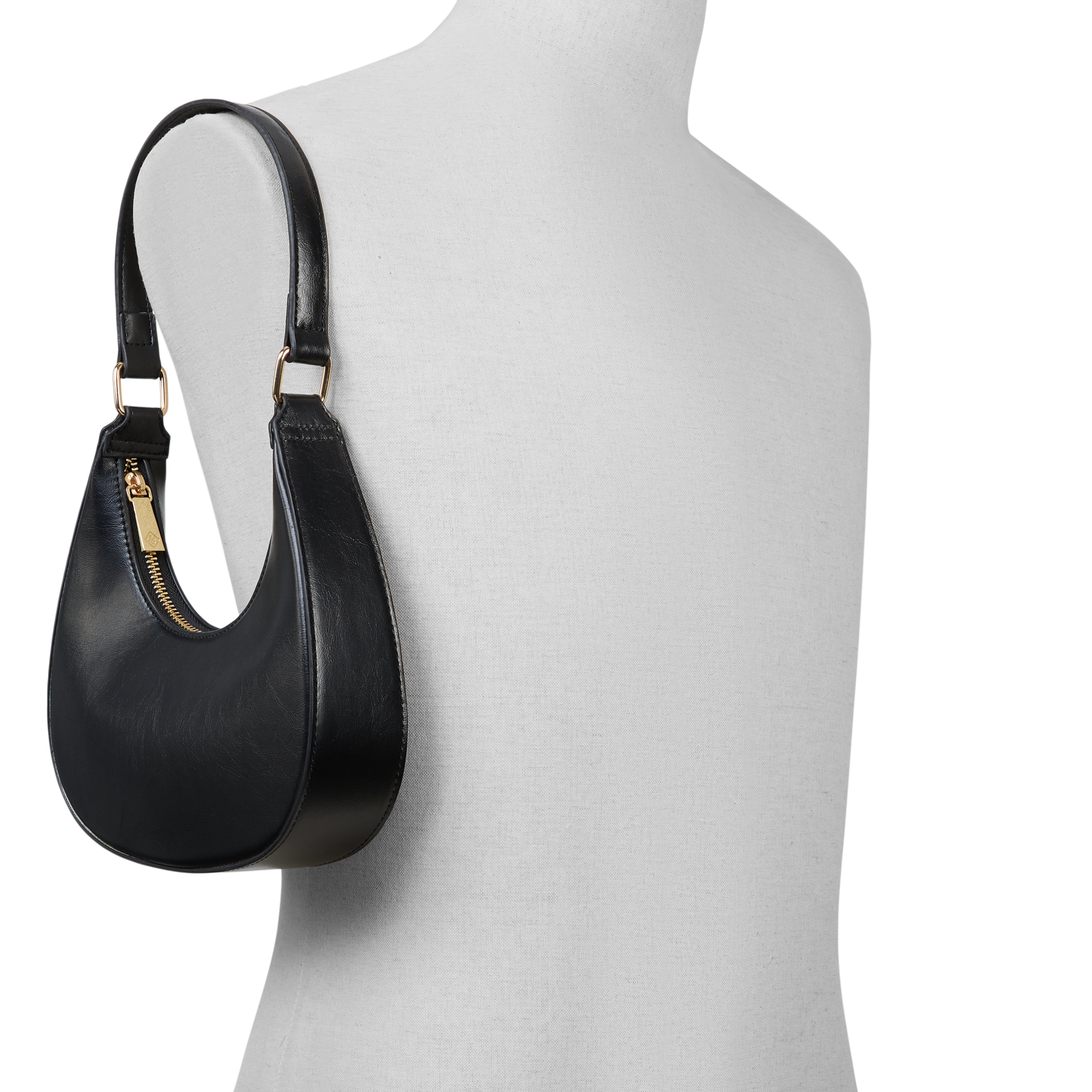 Celesty Women's Black Shoulder Bag image number 4