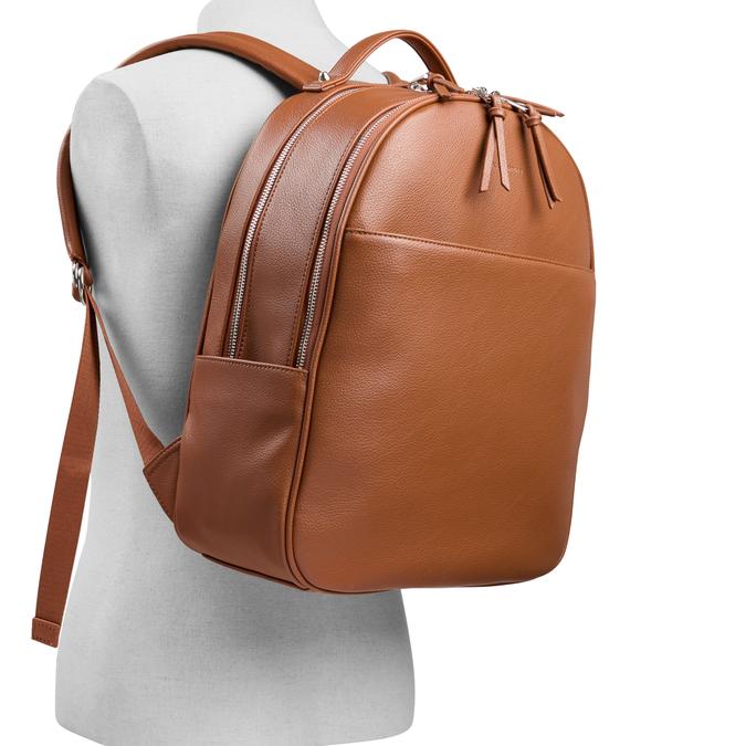 Javentariel Women's Brown Backpack image number 3