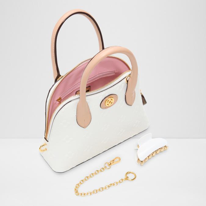 Eloisie Women's White Satchel image number 2