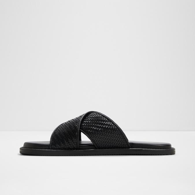 Tarika-In Men's Black Strap Sandals image number 3