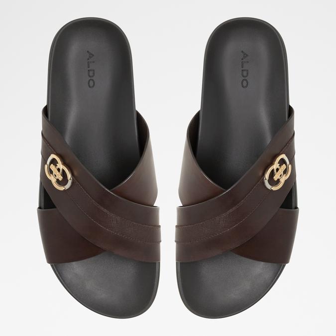 Delmar-In Men's Brown Strap Sandals