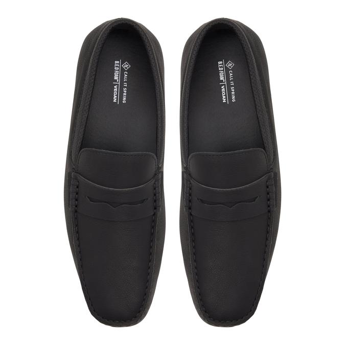 Stanway Men's Black Moccasins image number 1