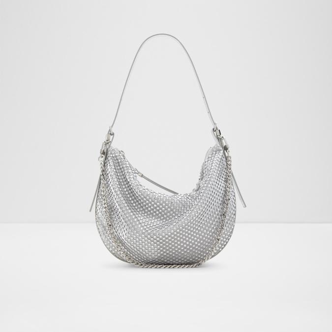 Kasslyn_Se Women's Silver Shoulder Bag