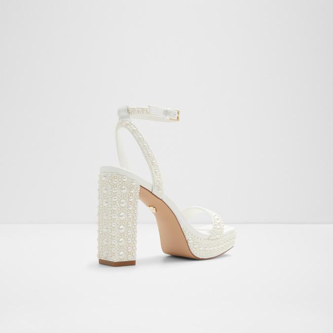 Windsor Elite Glam Faux Pearl Platform Block Heels | CoolSprings Galleria