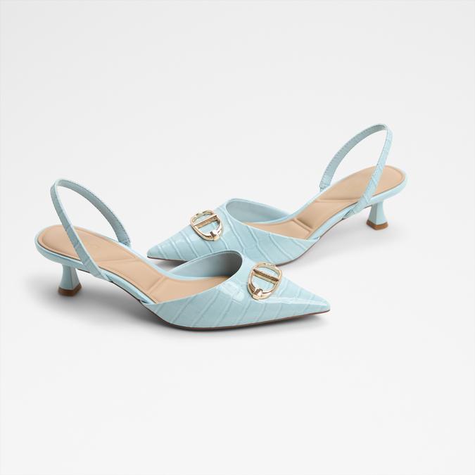 Delicate-In Women's Blue Pumps image number 0