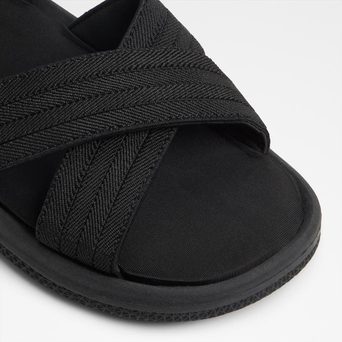 Keva-In Men's Black Strap Sandals image number 5