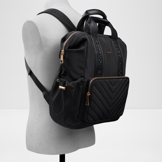 Elbandar Women's Black Backpack image number 3