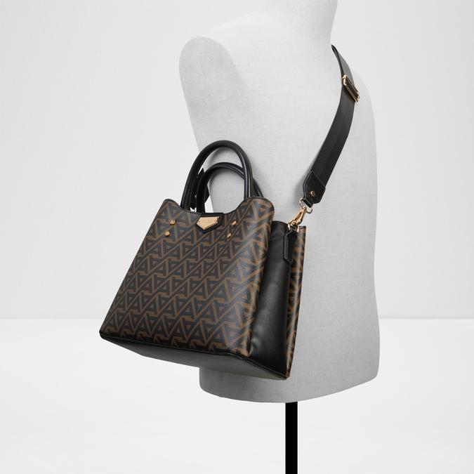 Caraever Women's Brown Satchel image number 3