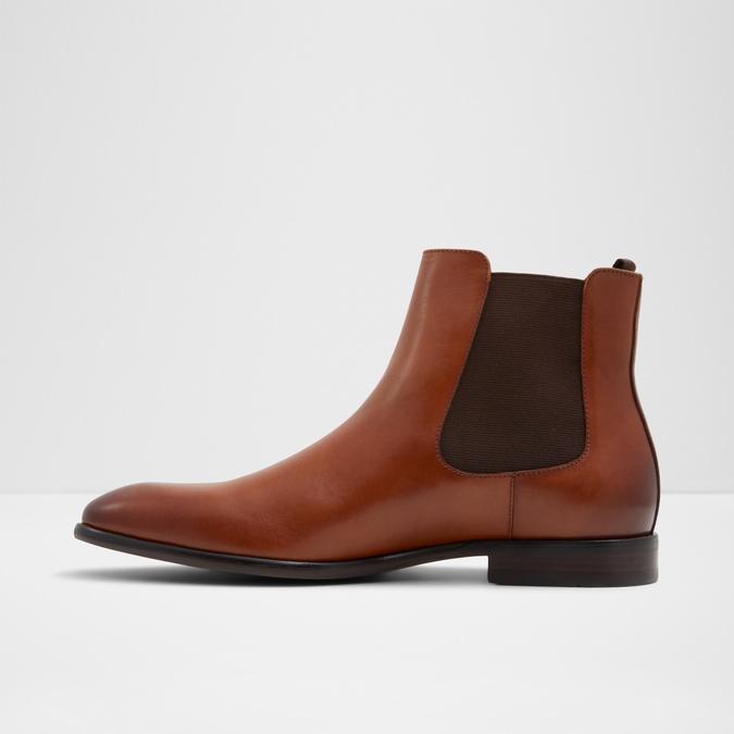 Braymond Men's Cognac Chelsea Boots image number 3