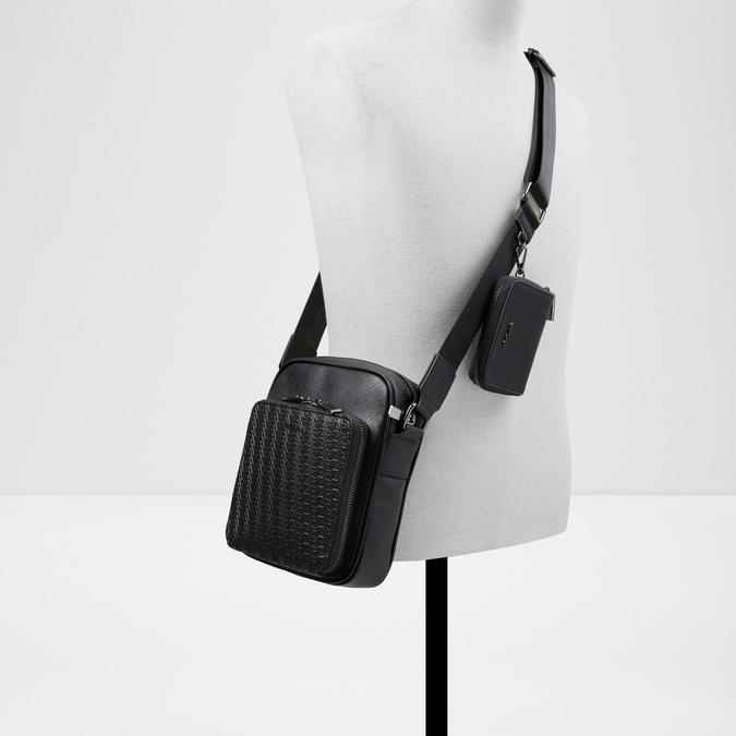 Maximilian Men's Black Cross Body image number 3