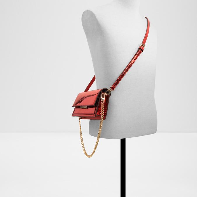 Carrentar_Se Women's Red Shoulder Bag image number 3