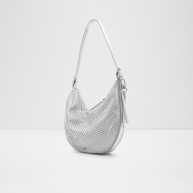 Kasslyn_Se Women's Silver Shoulder Bag