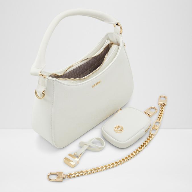 Clariona Women's White Shoulder Bag image number 3