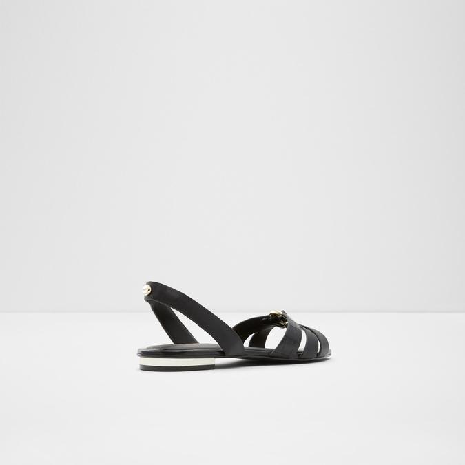 Marassi Women's Black Flat Sandals image number 2