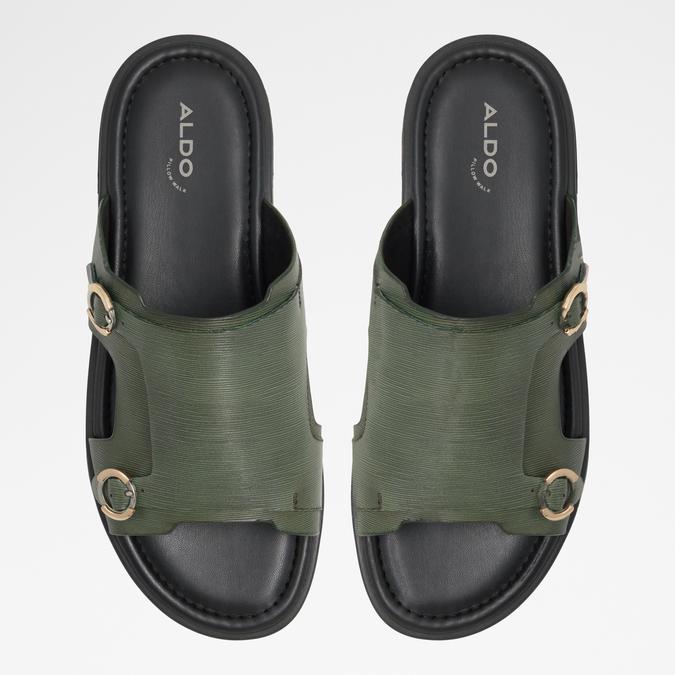 Shoresidea-In Men's Green Strap Sandals image number 1