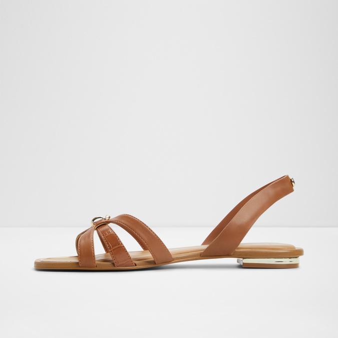 Marassita-In Women's Brown Flat Sandals image number 3