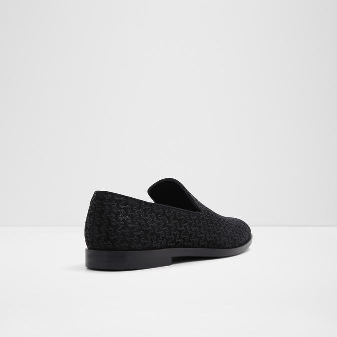 Bowyn Men's Black Loafers image number 2