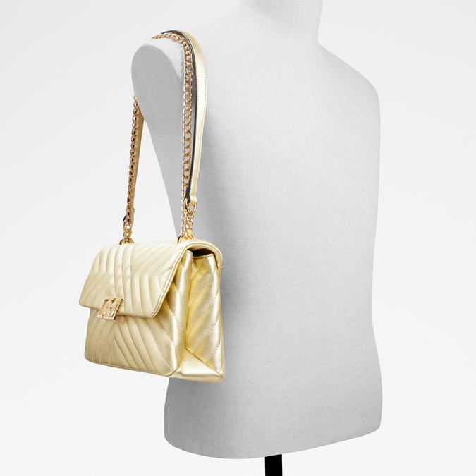 Louis Vuitton Gold Insolence Bag Charm Brown Golden Metal ref.141622 - Joli  Closet